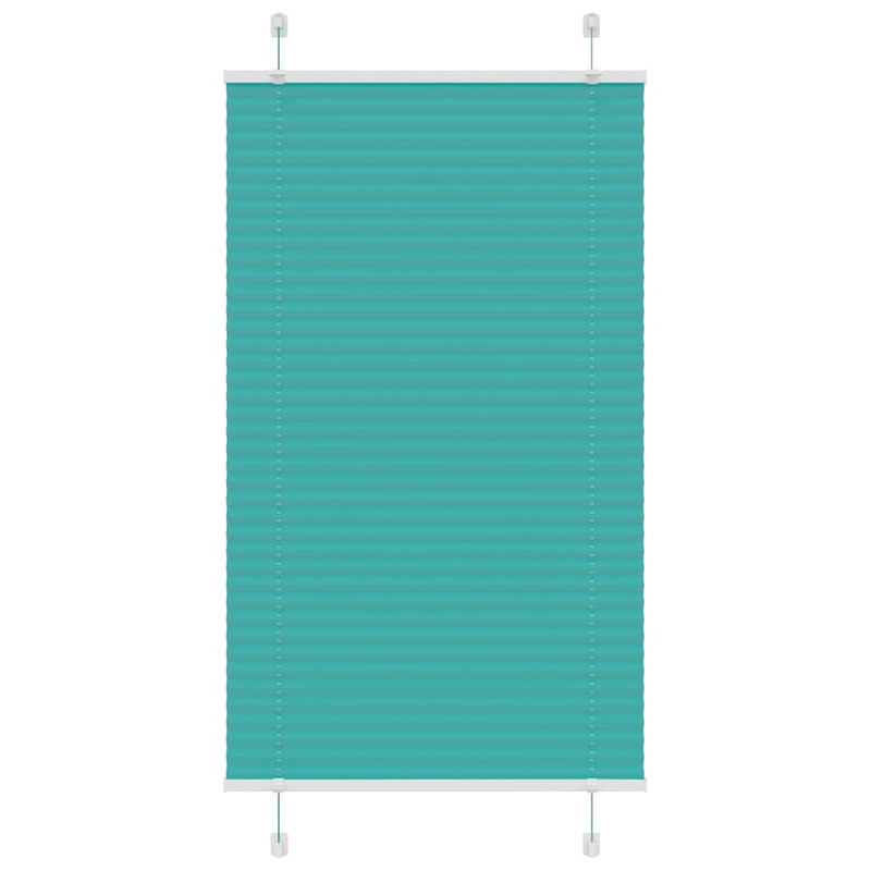 Store pliss vert ptrole 80x150 cm largeur du tissu 79,4 cm