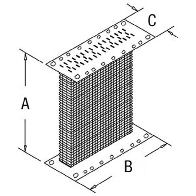 Radiator Core Fits HNH HWH AH536R AH536R-A