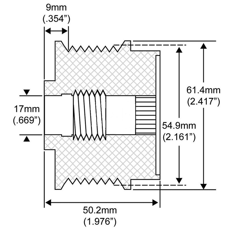 207-52009-JN J&N Electrical Products Pulley