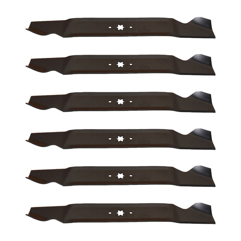 6 Lawn Mower Blades fits MTD Riding Mower 46" Deck 942-04244A 942-04290
