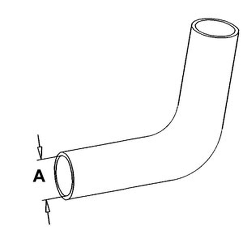 Bottom Radiator Hose Fits 454 (Gas) 464 (Gas) 402188R1