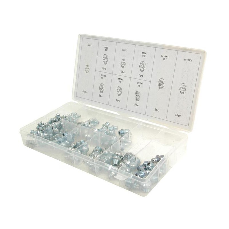 S.29897 Grease Nipple - M6, M8, M10 Assorted (Handipak 110 pcs.)