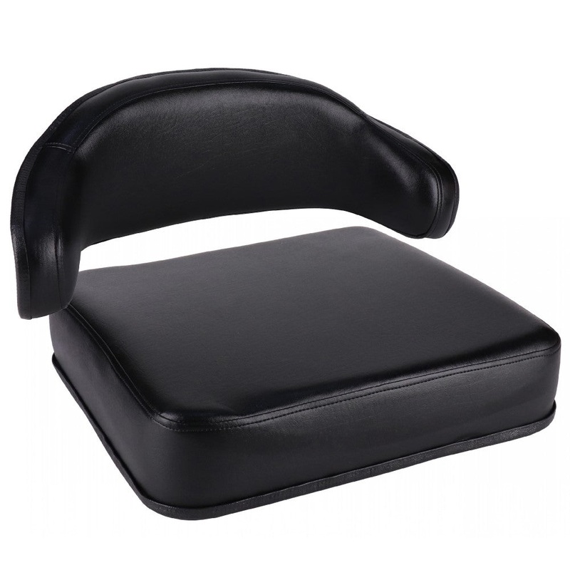 S3123330 Cushion Set, Black Vinyl - (2 pc.) Fits International