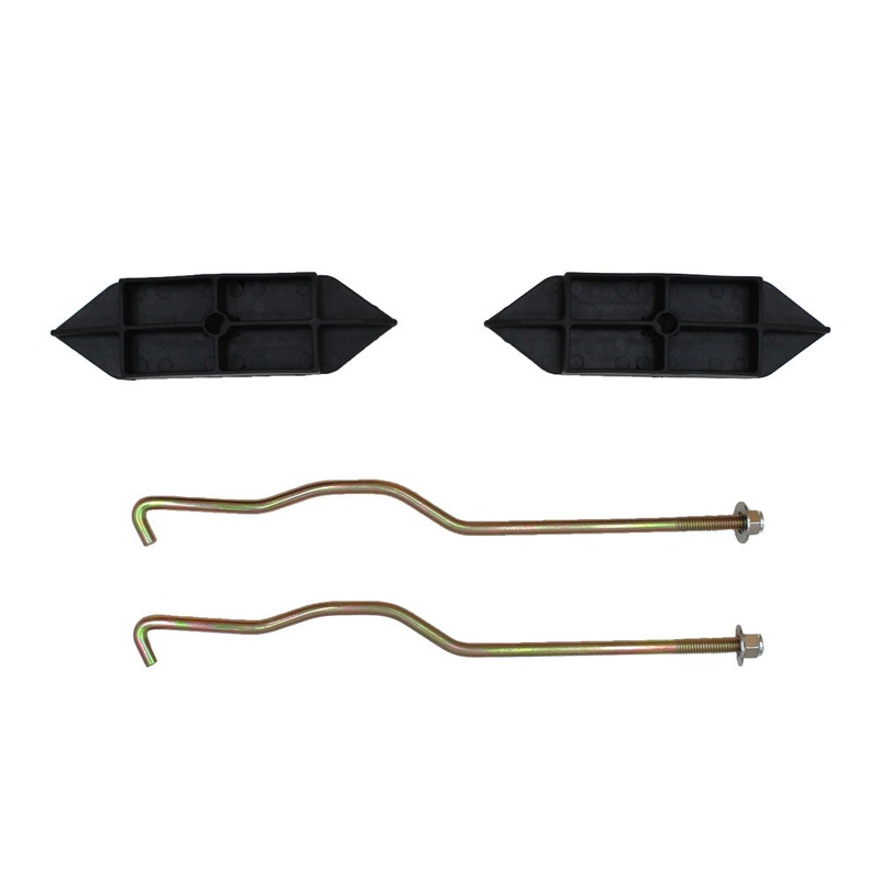 Battery Hold Down Plate Kit with Bolts Fits Club Car Replaces 102526801