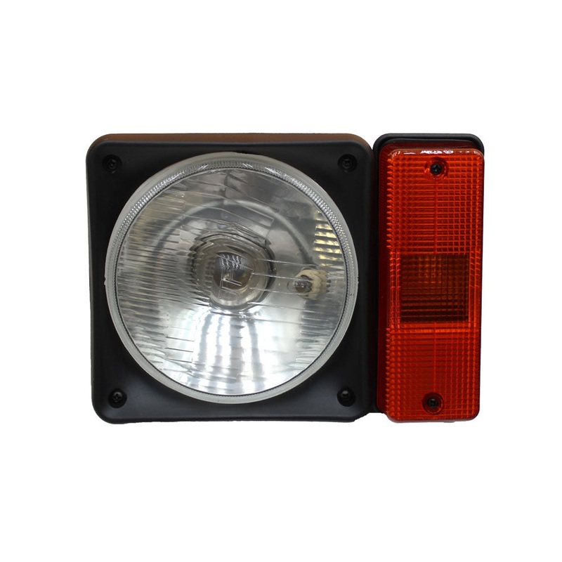 Complete Headlamp Assembly Fits JCB Replaces 262/68200