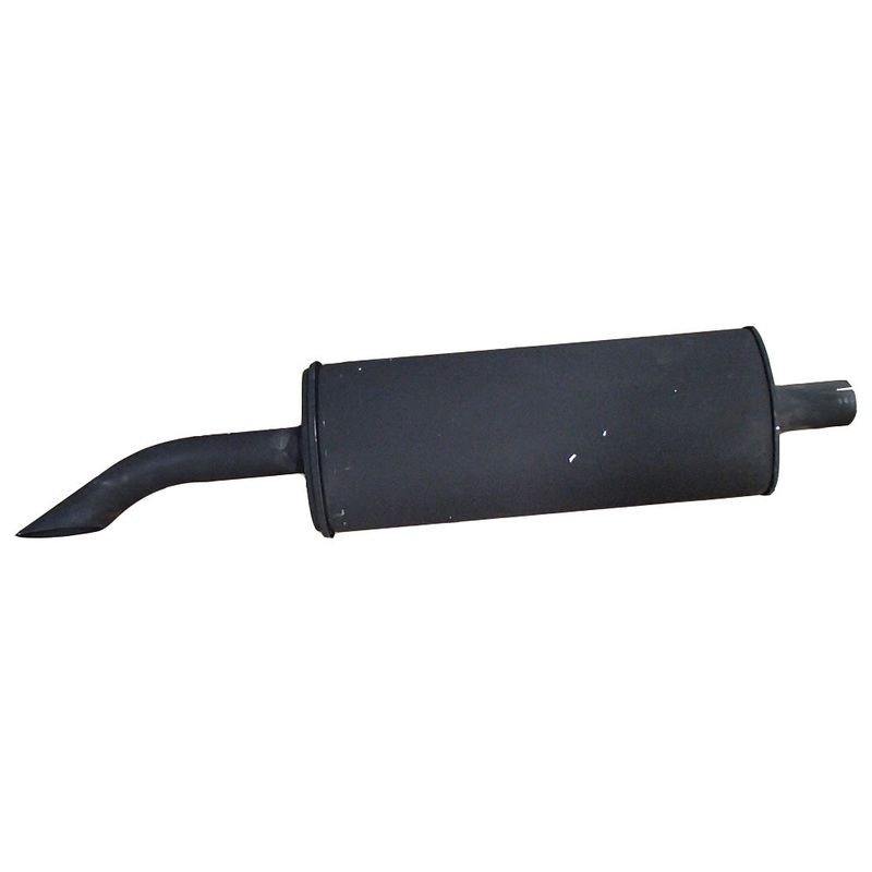 Curved Muffler Fits Ford/New Holland Replaces 83908348