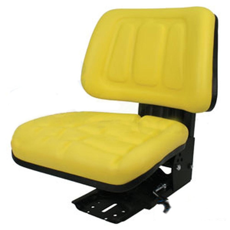 Yellow Universal Trapezoid Seat Fits Hesston Replaces T333YL