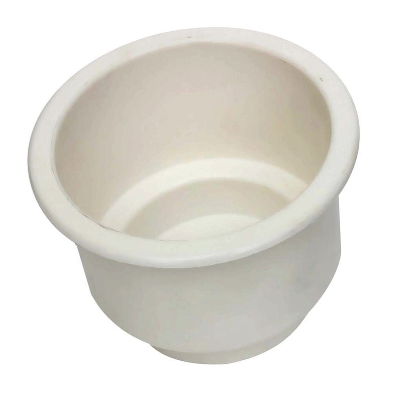 White Plastic Cup Holder Fits Universal Products Replaces OTK20-0460_x2-KIT