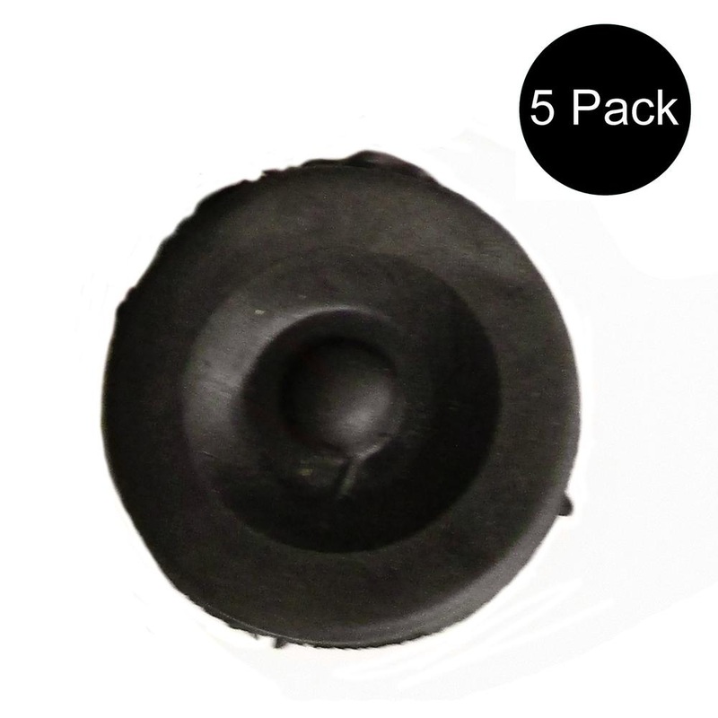 Qty 5: Rubber Grease Plug Fits Dexter Replaces 28-1