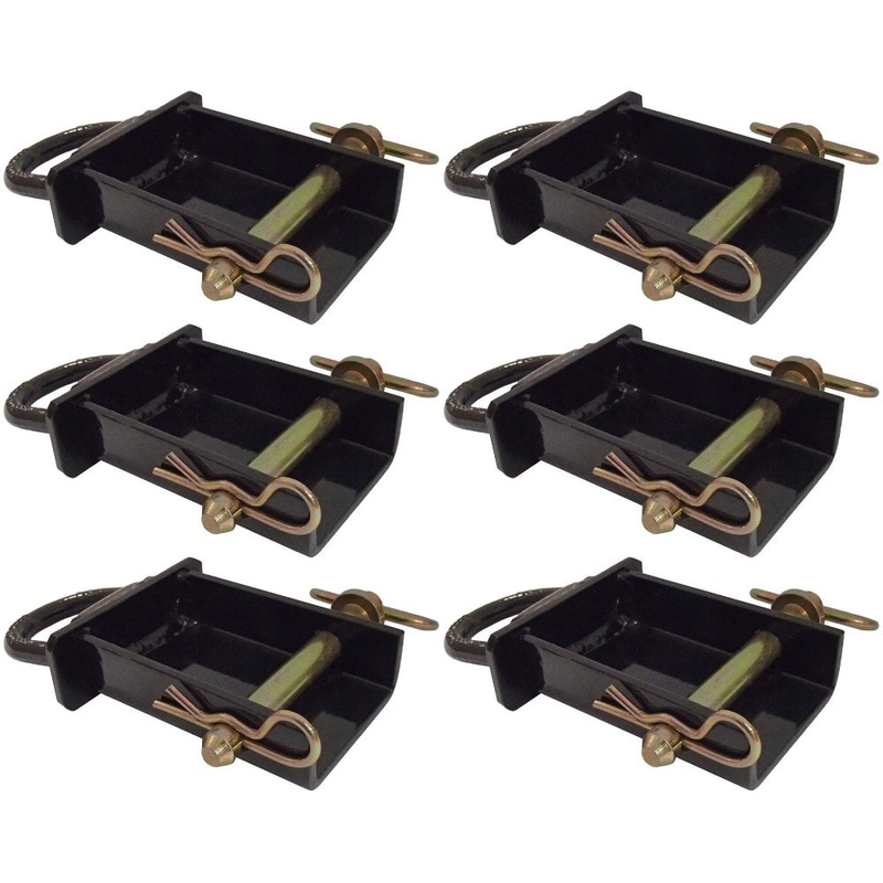 Qty 6: Removable Stake Pocket D-Ring Fits Universal Products Replaces PK-SPTD