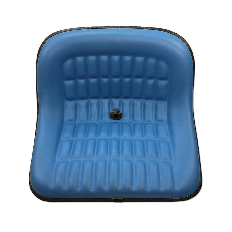 Steel Pan Blue Vinyl Seat Fits Ford/New Holland Replaces C7NNA405R