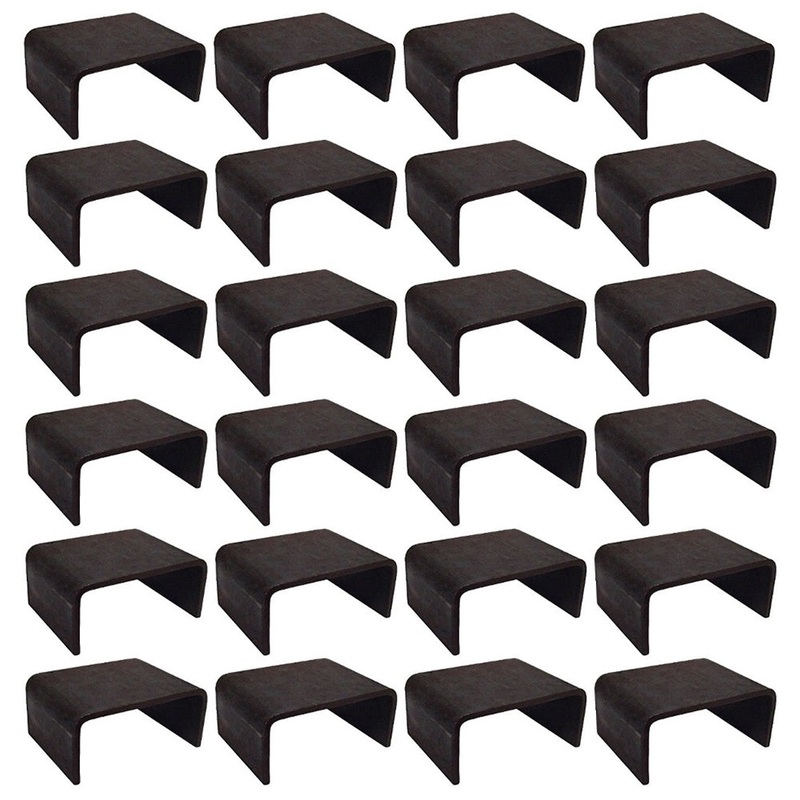 Qty 24: Weld-on 6 gauge Stake Pocket Fits Universal Products Replaces 1000103