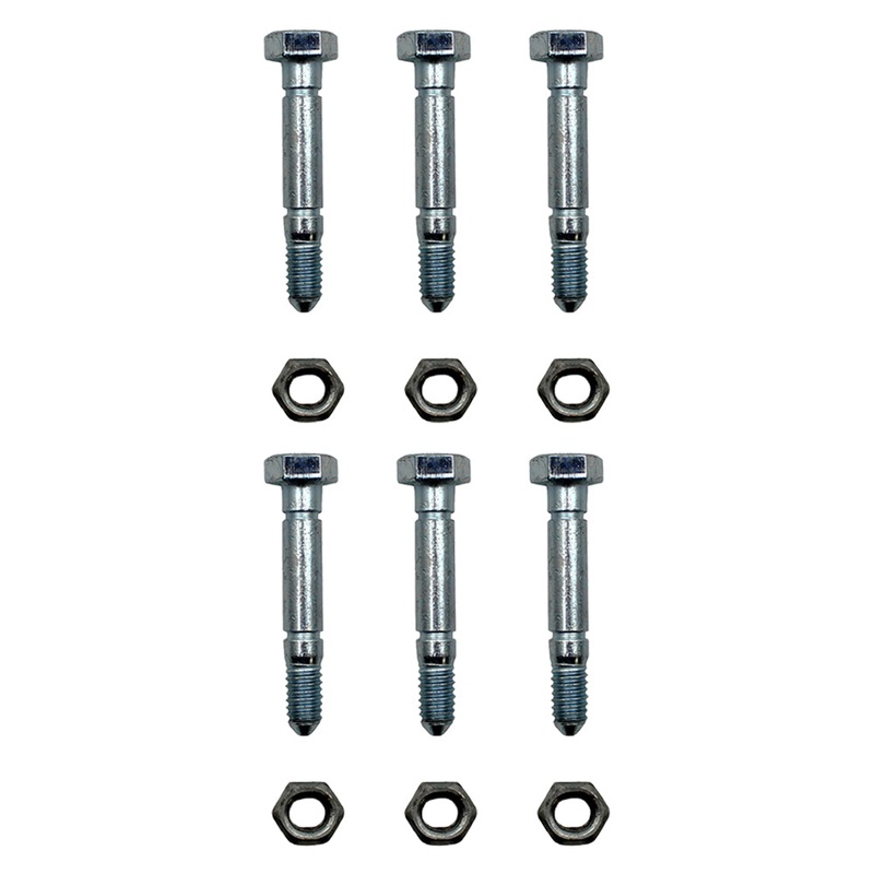 Qty 6: 2-1/8" x 5/16" Shear Pin with Nut Fits Prime Line Replaces 7-04369