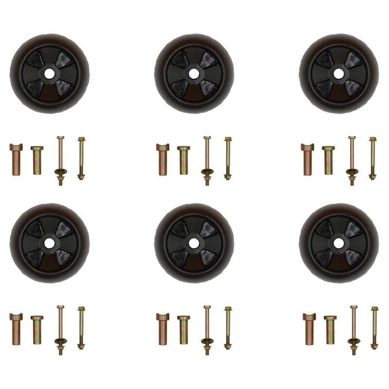 Qty 6: Deck Wheel Kit Fits Husqvarna Replaces AM116299_x6