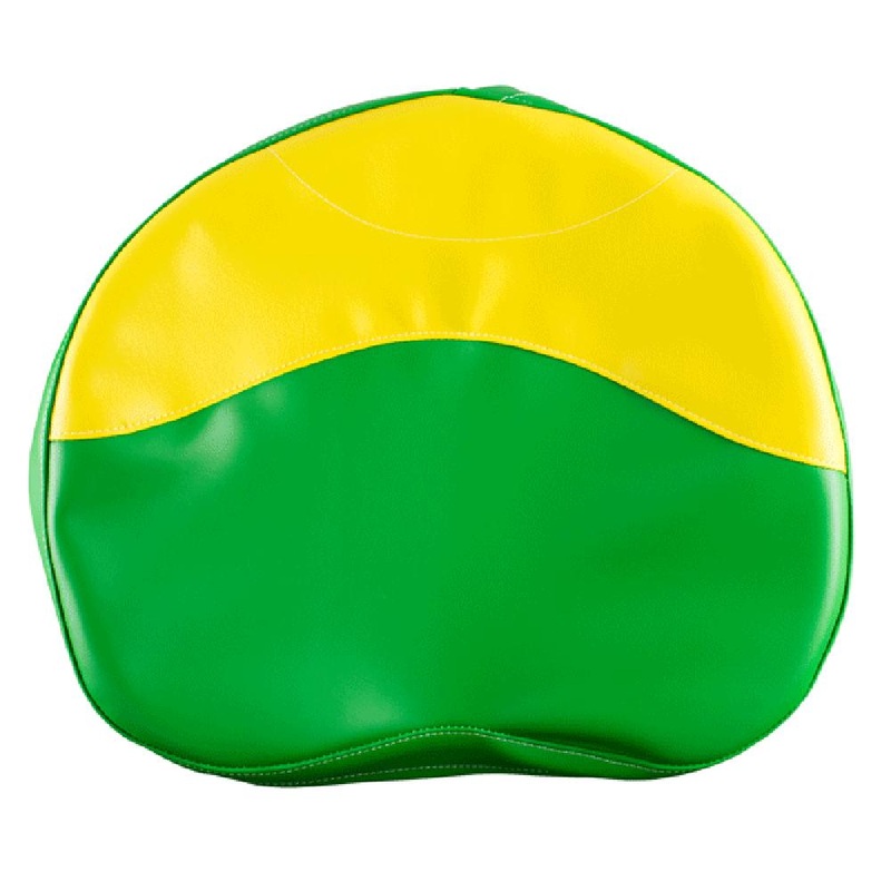 GREEN&YELLOWCOVER-19 19" Green & Yellow Seat Cover Fits Universal Products