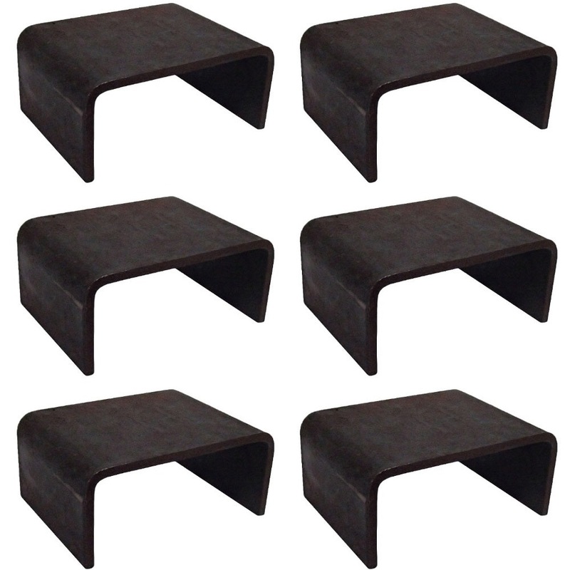 Qty 6: Weld-on 6 gauge Stake Pocket Fits Universal Products Replaces 1000103