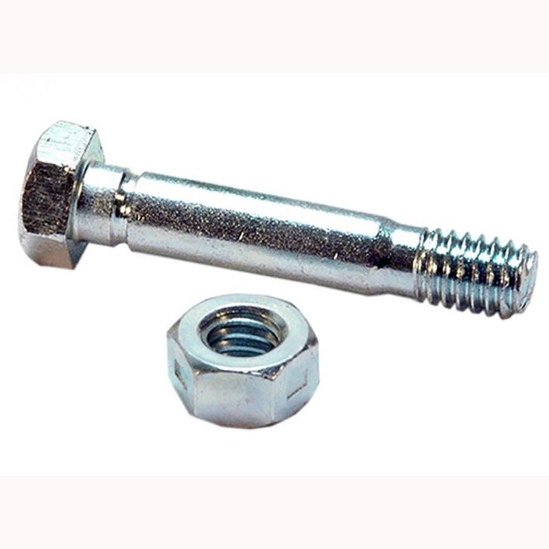 1-3/4" x 5/16" Shear Pin with Nut Fits MTD Replaces 710-0891
