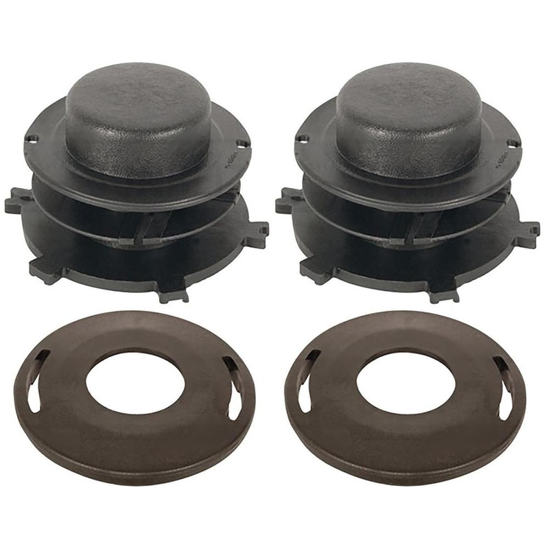 Qty 2: Trimmer Head Spool & Cap Cover Fits Stihl Replaces 4002-713-3017