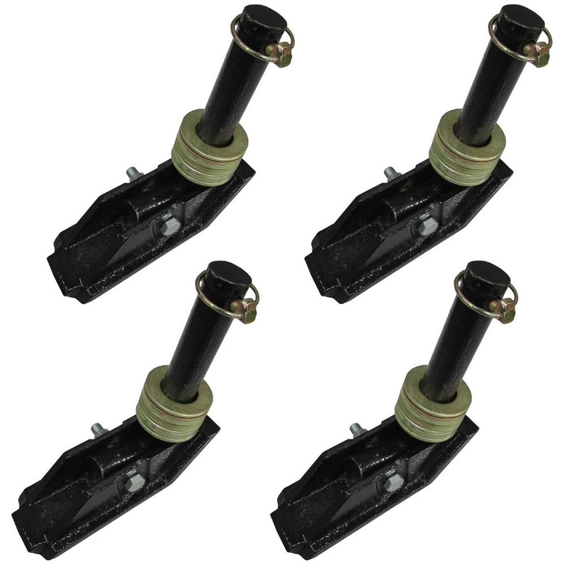 Qty 4: Snow Plow Shoe w/ Square Foot Fits FISHER Replaces 09126