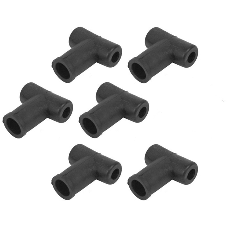 Qty 6: Fuel Injection Return T Boot Fits John Deere Replaces T23425
