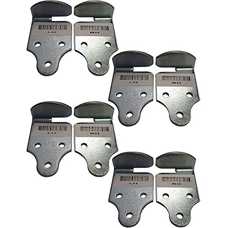 383CB Qty 4: RH & LH Latch Rack Corner Bracket Set Fits Universal Products