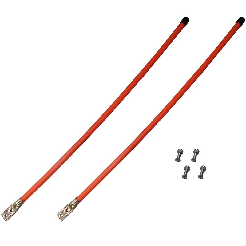 Pair of 36" Orange Blade Markers Fits CURTIS Replaces 2036