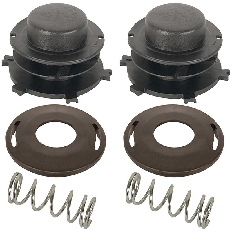 Qty 2: Trimmer Head Spool, Cover & Spring Fits Stihl Replaces 0000-997 1501