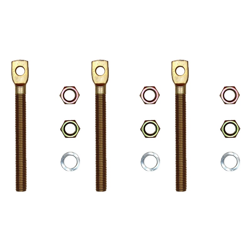Qty 3: Snow Plow Eyebolt w/ Nuts Fits SNO-WAY Replaces 09124