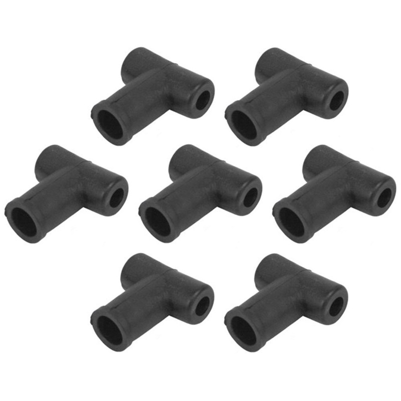 Qty 7: Fuel Injection Return T Boot Fits Cockshutt