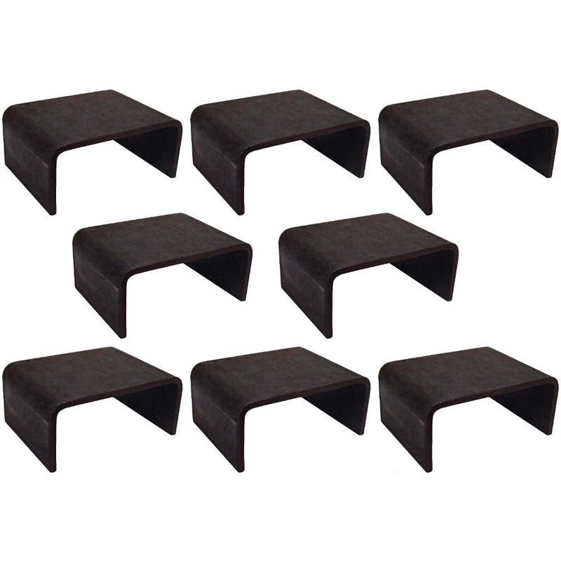 Qty 8: Weld-on 6 gauge Stake Pocket Fits Universal Products Replaces 1000103