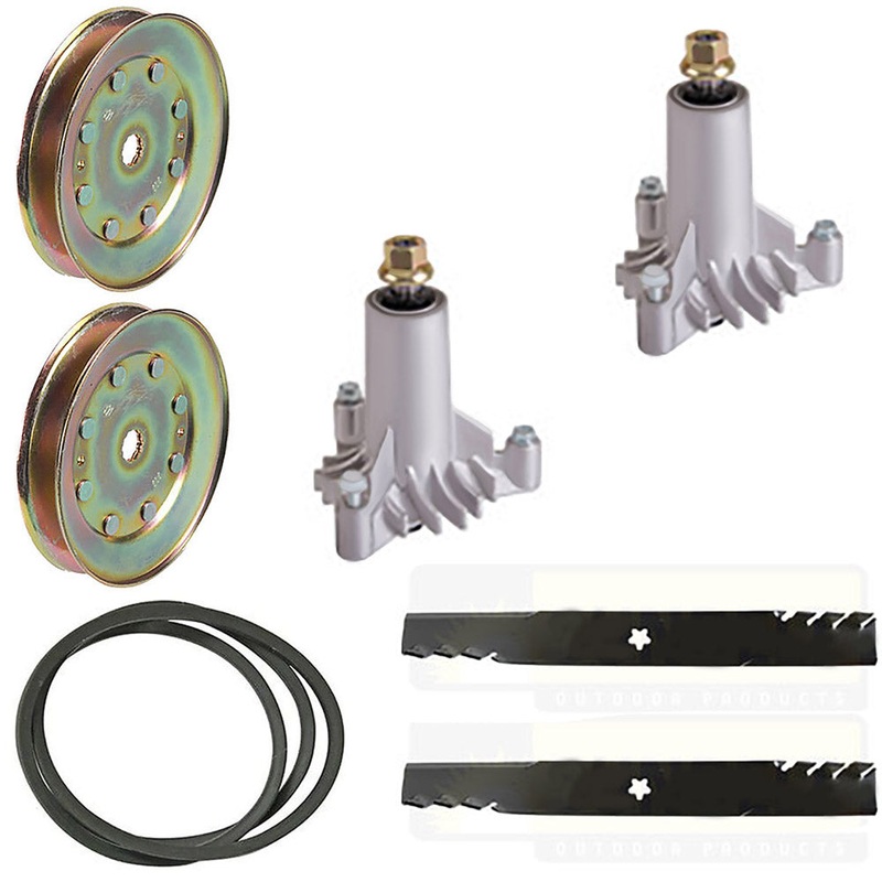 Spindle Assembly, Blade, Belt, and Pulley Kit Fits Murray Replaces 037X61MA