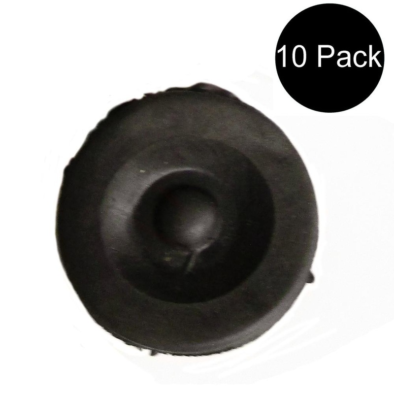 Qty 10: Rubber Grease Plug Fits Dexter Replaces 28-1