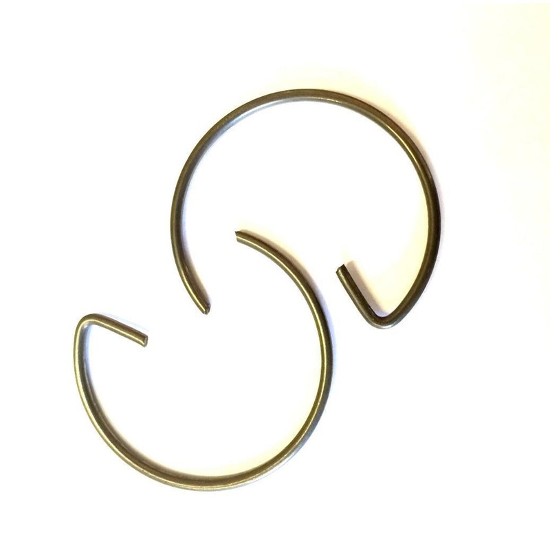 Qty 2: Rear Axle Ring Fits Ford/New Holland Replaces 8N4187-RING