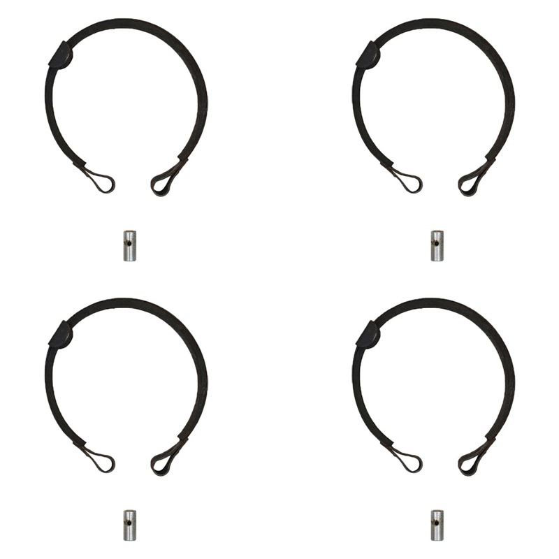 Qty 4: Brake Band w/Lock Fits Manco Replaces 1036