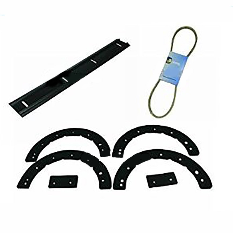 15687 Snow Blower Paddle Set (6 pcs) w/ Scraper Bar & Drive Belt Fits MTD