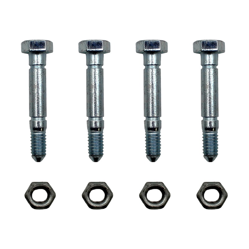 Qty 4: Shear Pin with Nut Fits John Deere Replaces AM122156
