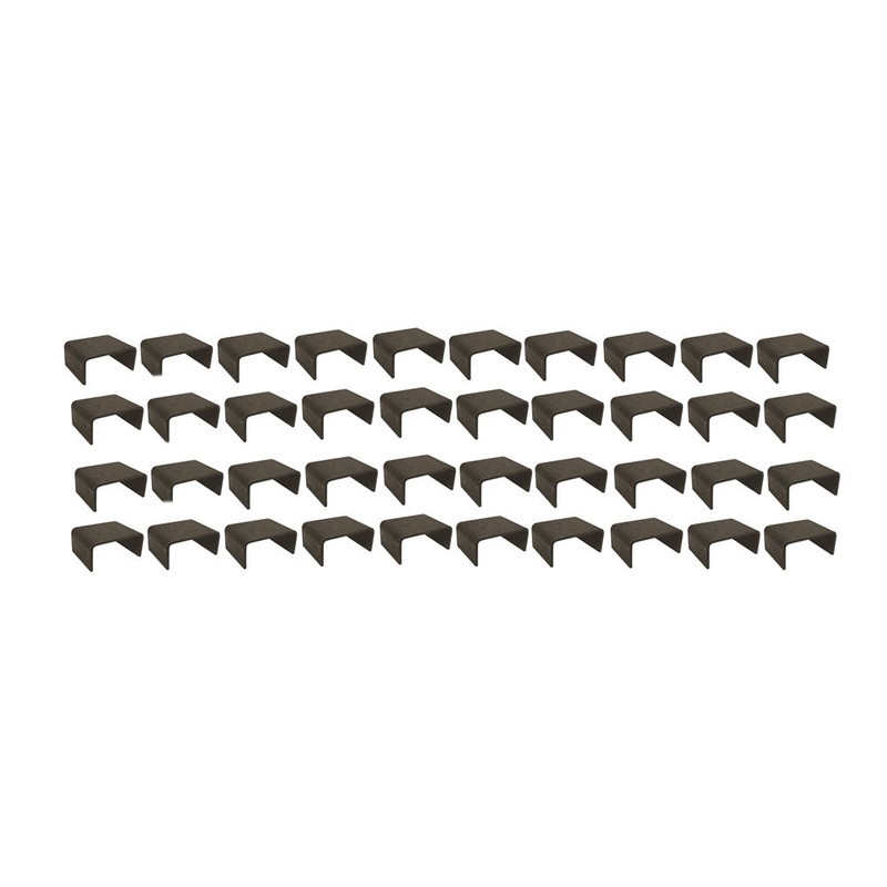 Qty 40: Weld-on 6 gauge Stake Pocket Fits Universal Products Replaces 1000103