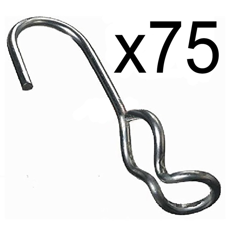 Qty 75: SJ Hook Fits Universal Products Replaces RRH-100
