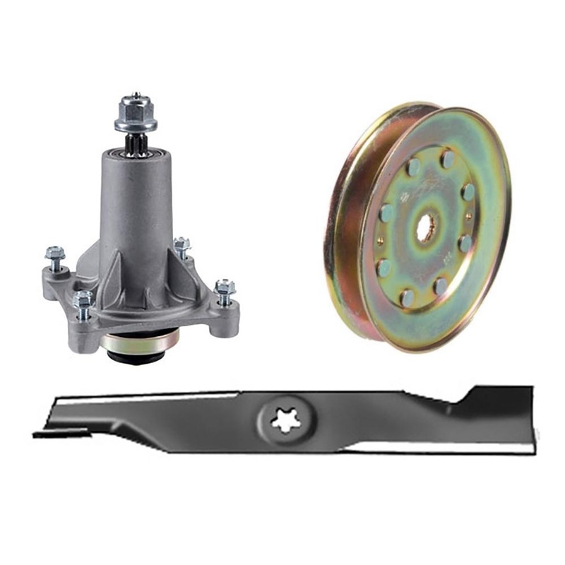 Spindle Assembly, Blade & Pulley Kit Fits Husqvarna Replaces 192870