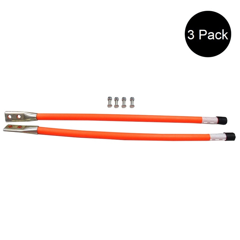 Qty 3: Pair of 24" Orange Blade Markers Fits Western Replaces 62595