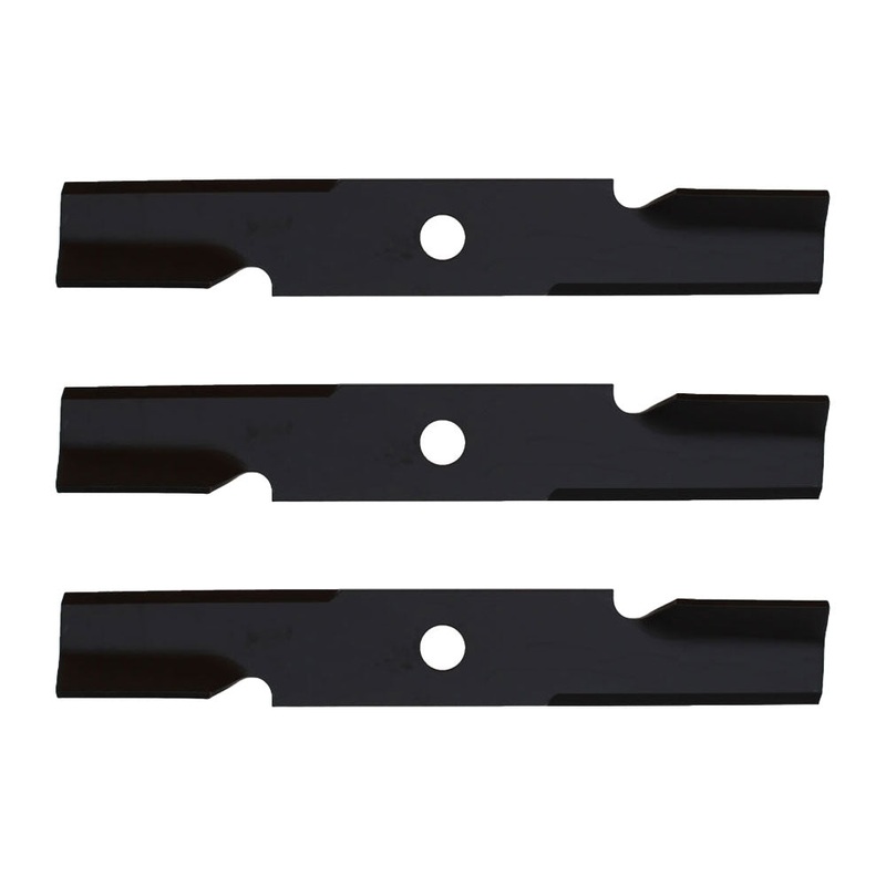 (3) High Lift Mower Blades Fits Exmark Zero Turn Mower 48" Deck Repl. 103-6401-S