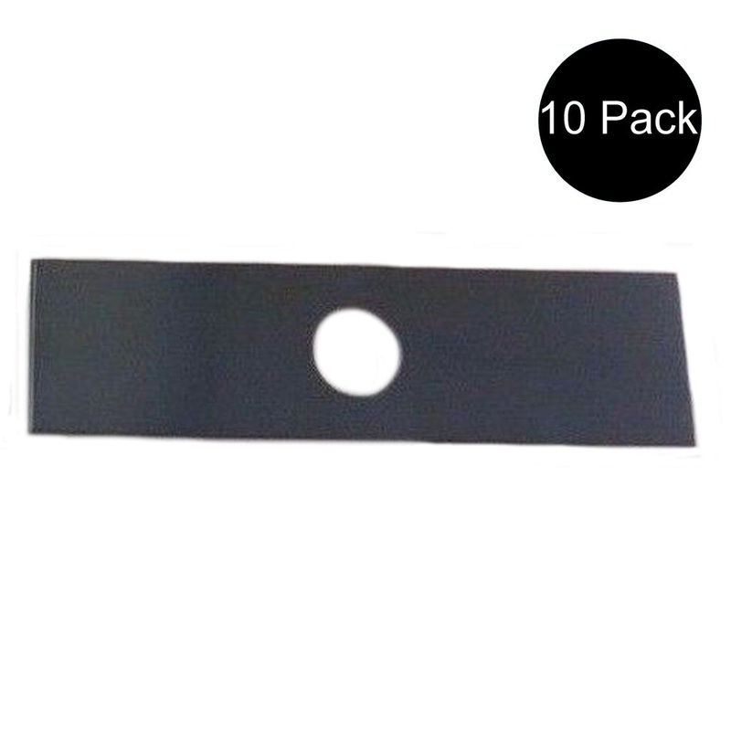 Qty 10: 8" x 2" x 0.125" x 1" Edger Blade Fits Ryobi Replaces 613223
