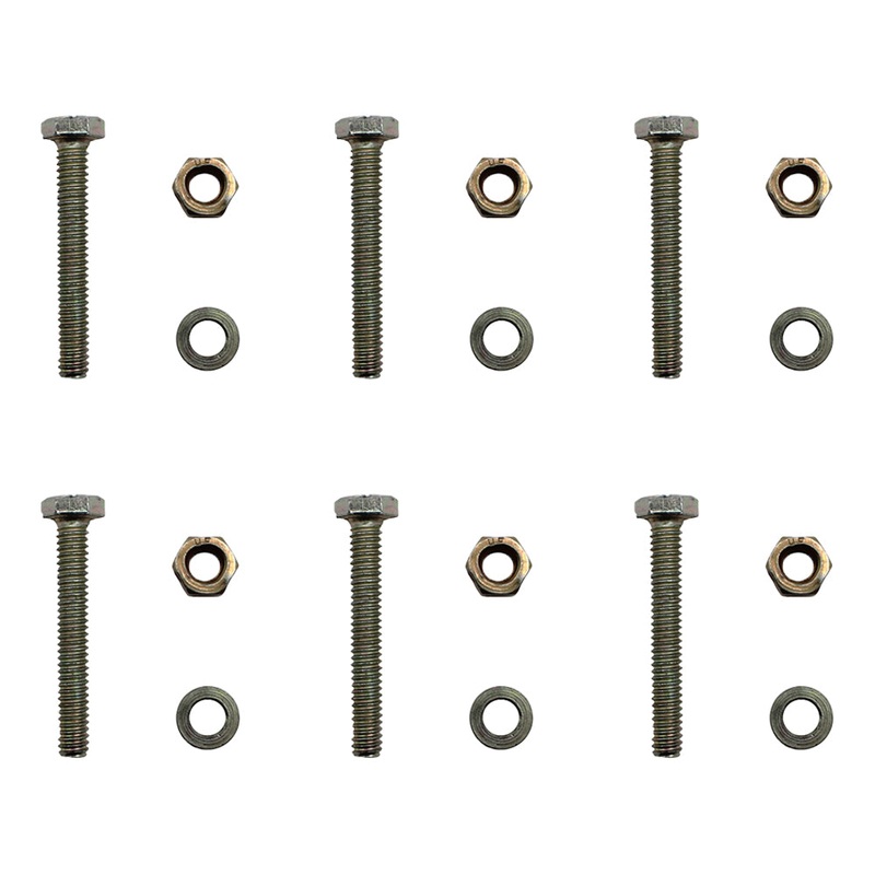 Qty 6: Shear Pin with Nut & Spacer Fits Simplicity Replaces 1501216MA