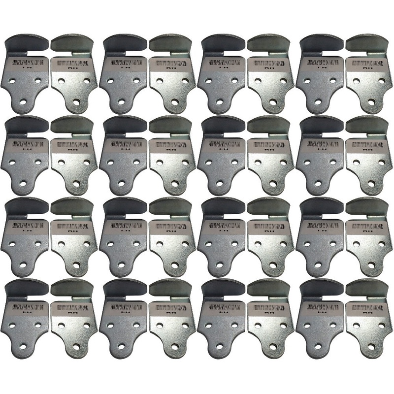 383CB Qty 16: RH & LH Latch Rack Corner Bracket Set Fits Universal Products