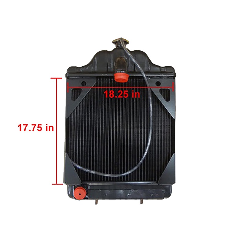 Radiator with Oil Cooler Fits Case/International Harvester Replaces A35583