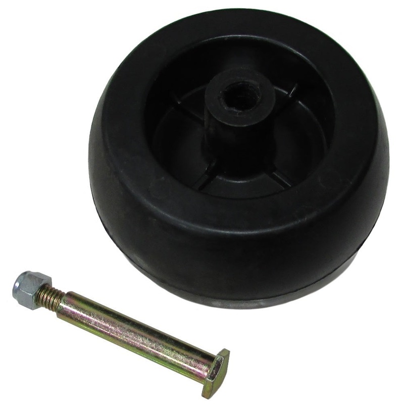 Solid Deck Wheel Kit w/Hardware Fits Wright Replaces 72490001