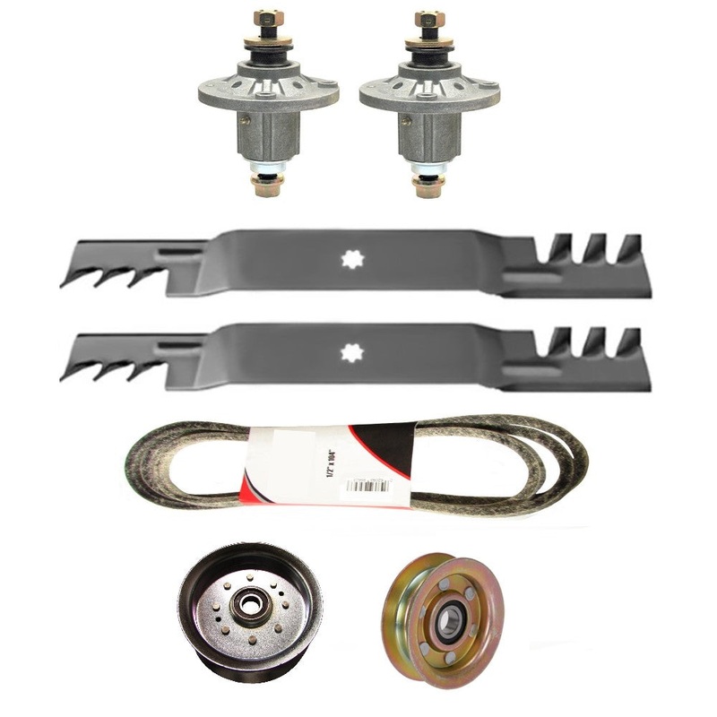 Spindle Assembly & Blade Kit Fits John Deere Replaces AM137328