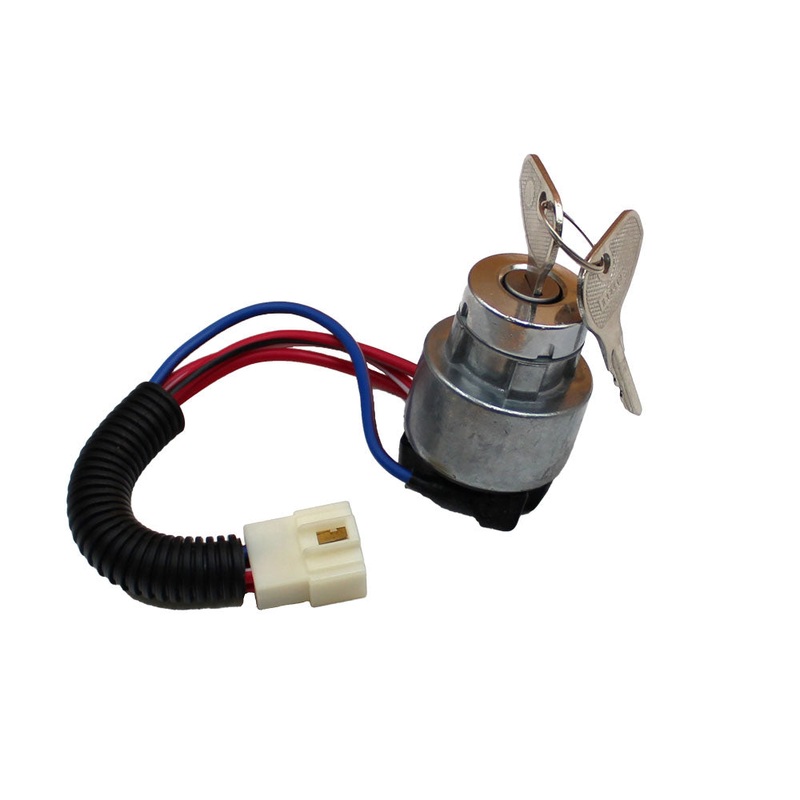 Ignition Switch With Keys Fits Kubota Replaces TC020-31820
