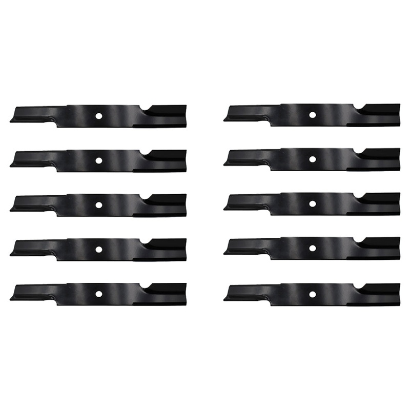 Qty 10: Notched Air-Lift Blade Fits Toro Replaces 1-633482