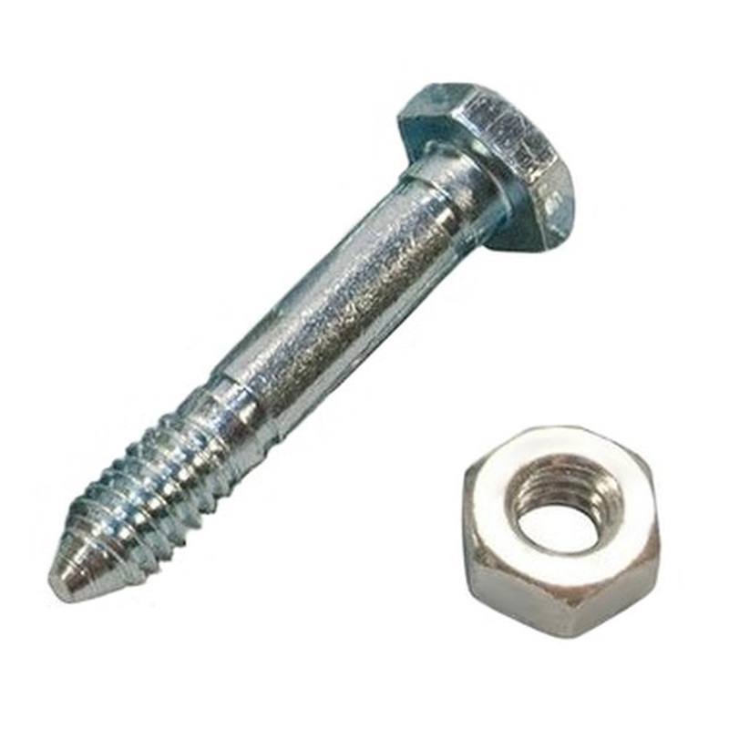 Shear Pin with Nut, 1-7/16" x 1/4" Fits John Deere Replaces AM123342